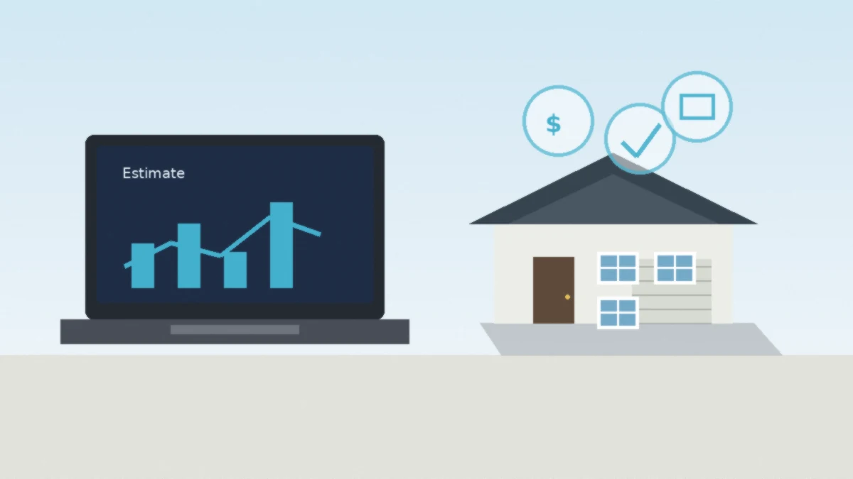 Perth homeowner comparing online property valuation estimate with formal valuer assessment Western Australia