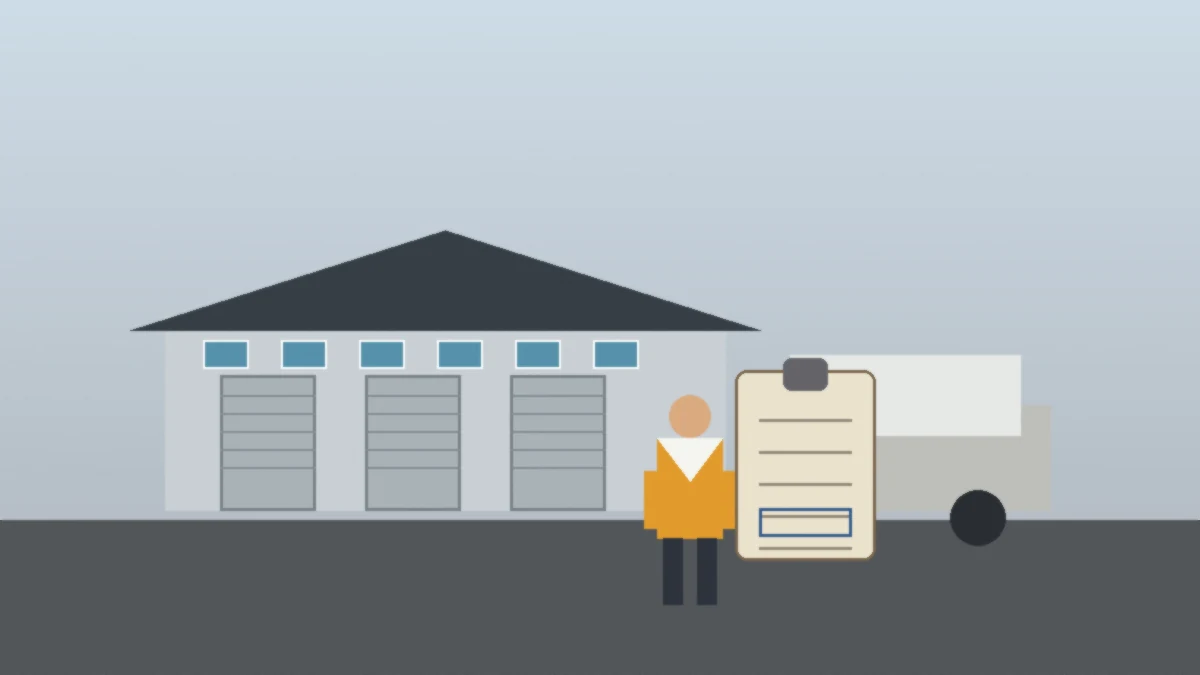Industrial property valuer assessing warehouse and industrial asset in Western Australia