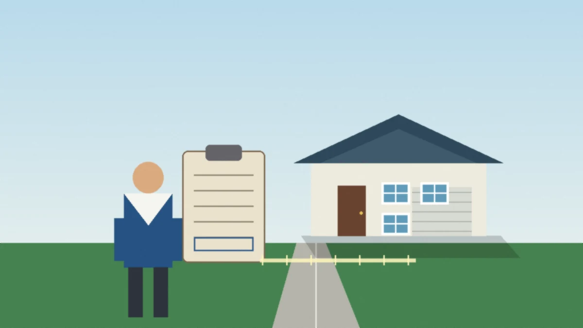 Western Australia property valuer assessing residential home during inspection in Perth WA